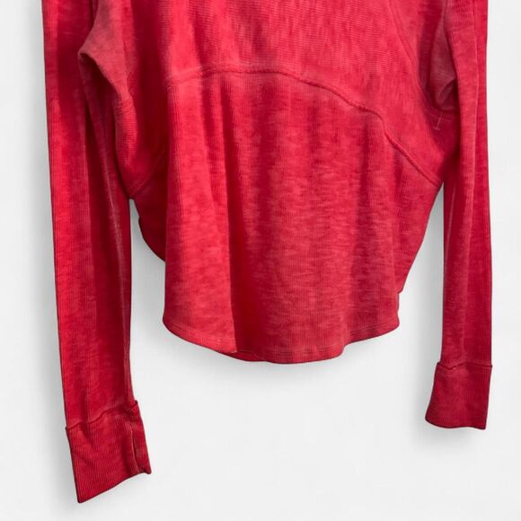 Free People Movement Zenith thermal Tee Indie Burnout Layering Essential (XS) - Picture 7 of 7